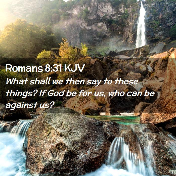 Romans 8:31 KJV