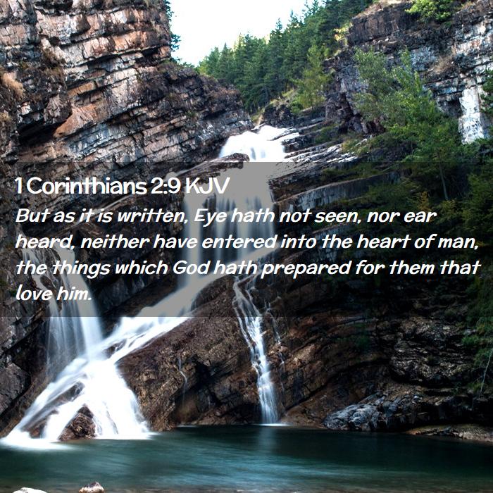 1 Corinthians 2:9 KJV Bible