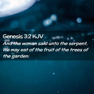 Genesis 3:2 KJV Free Bible Images