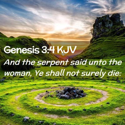 Genesis 3:4 KJV Free Bible Images