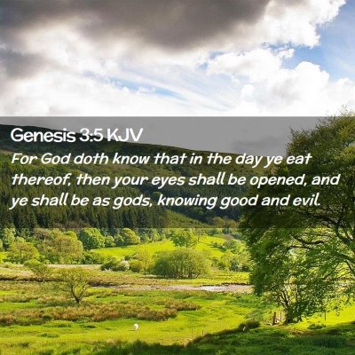 Genesis 3:5 KJV Free Bible Images