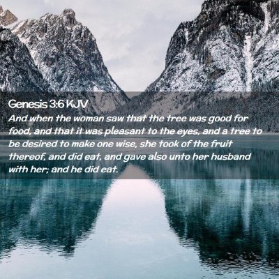 Genesis 3:6 KJV Free Bible Images