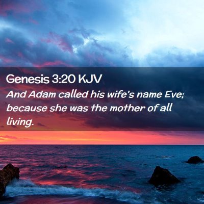 Genesis 3:20 KJV Free Bible Images