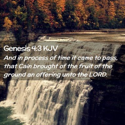 Genesis 4:3 KJV Free Bible Images