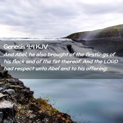 Genesis 4:4 KJV Free Bible Images