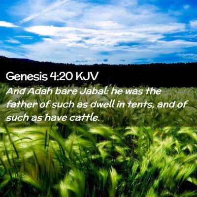 Genesis 4:20 KJV Free Bible Images