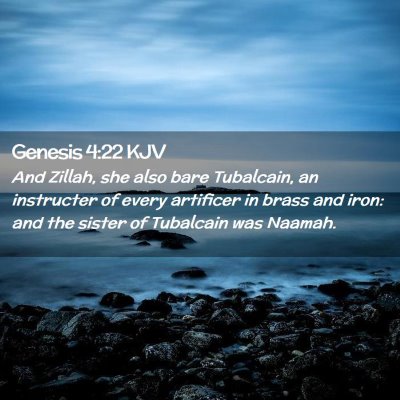 Genesis 4:22 KJV Free Bible Images