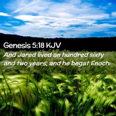 Genesis 5:18 KJV Free Bible Images