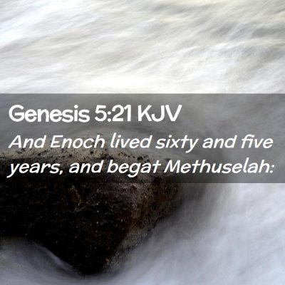 Genesis 5:21 KJV Free Bible Images