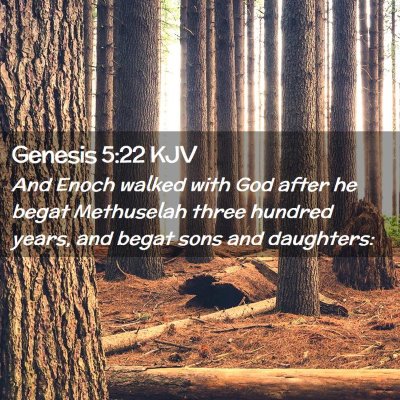 Genesis 5:22 KJV Free Bible Images