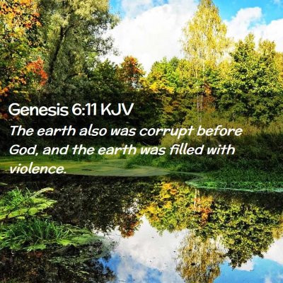 Genesis 6:11 KJV Free Bible Images