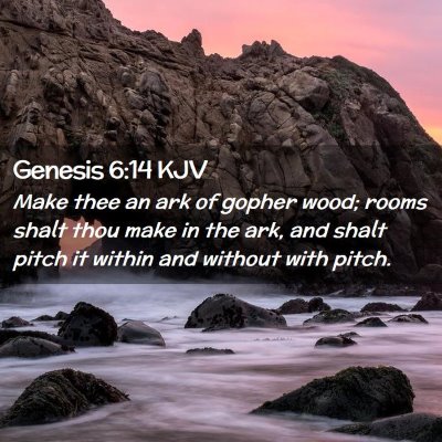 Genesis 6:14 KJV Free Bible Images