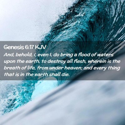 Genesis 6:17 KJV Free Bible Images