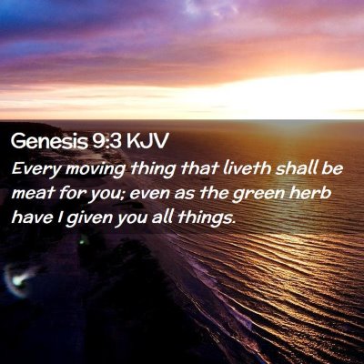 Genesis 9:3 KJV Free Bible Images