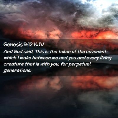 Genesis 9:12 KJV Free Bible Images