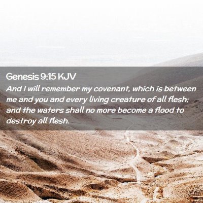 Genesis 9:15 KJV Free Bible Images