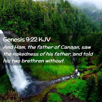 Genesis 9:22 KJV Free Bible Images