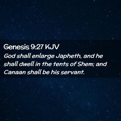 Genesis 9:27 KJV Free Bible Images