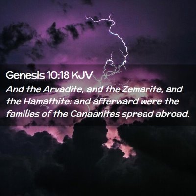 Genesis 10:18 KJV Free Bible Images