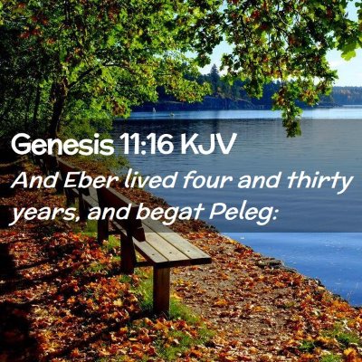 Genesis 11:16 KJV Free Bible Images