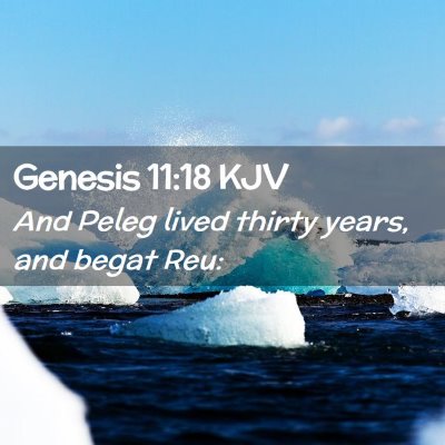 Genesis 11:18 KJV Free Bible Images