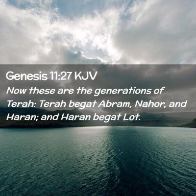 Genesis 11:27 KJV Free Bible Images