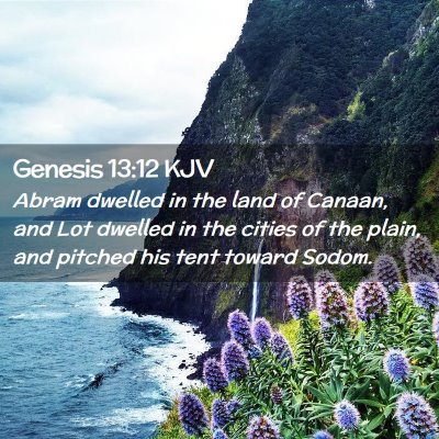 Genesis 13:12 KJV Free Bible Images