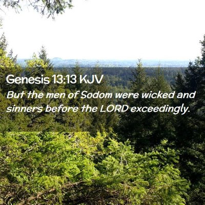 Genesis 13:13 KJV Free Bible Images