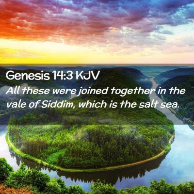 Genesis 14:3 KJV Free Bible Images