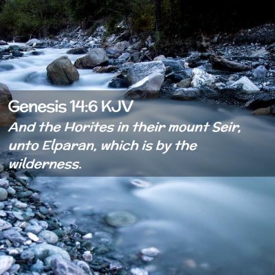 Genesis 14:6 KJV Free Bible Images