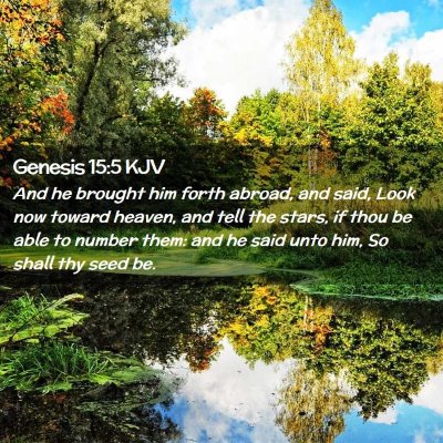 Genesis 15:5 KJV Free Bible Images