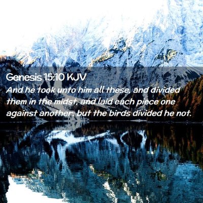 Genesis 15:10 KJV Free Bible Images