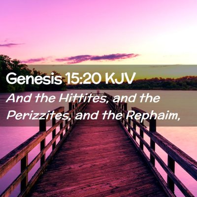 Genesis 15:20 KJV Free Bible Images