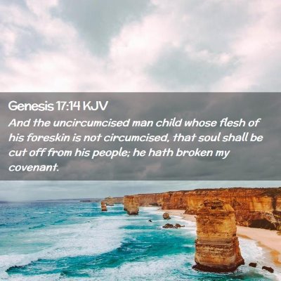 Genesis 17:14 KJV Free Bible Images