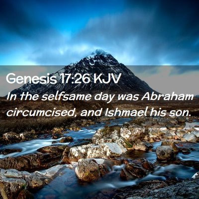 Genesis 17:26 KJV Free Bible Images