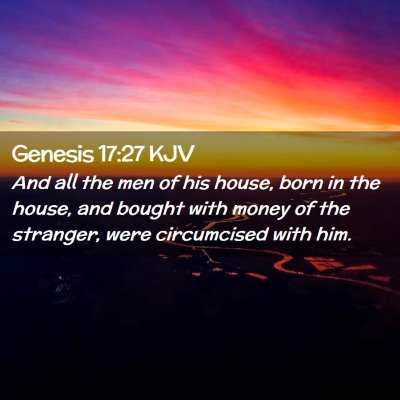 Genesis 17:27 KJV Free Bible Images