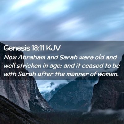 Genesis 18:11 KJV Free Bible Images