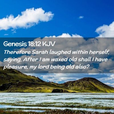 Genesis 18:12 KJV Free Bible Images