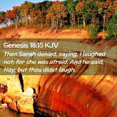 Genesis 18:15 KJV Free Bible Images