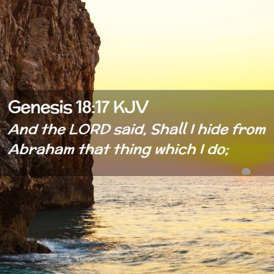 Genesis 18:17 KJV Free Bible Images