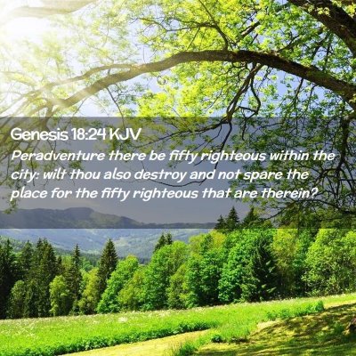 Genesis 18:24 KJV Free Bible Images