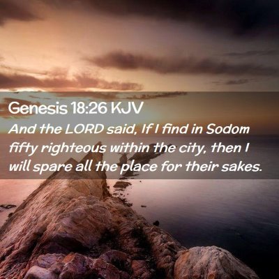 Genesis 18:26 KJV Free Bible Images