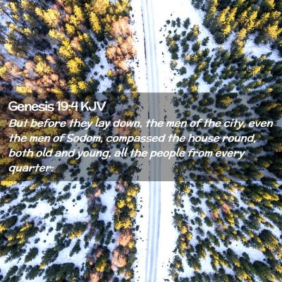 Genesis 19:4 KJV Free Bible Images