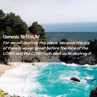 Genesis 19:13 KJV Free Bible Images