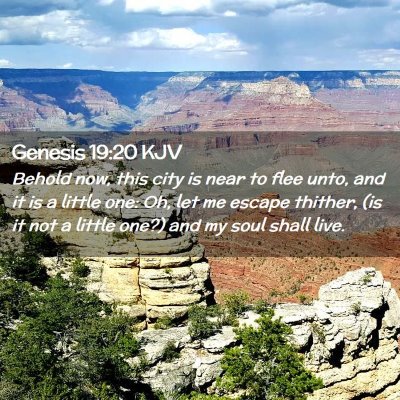 Genesis 19:20 KJV Free Bible Images