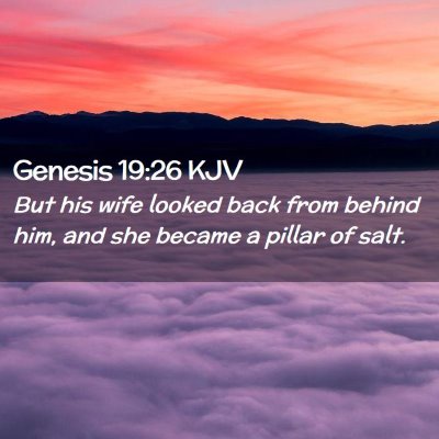 Genesis 19:26 KJV Free Bible Images