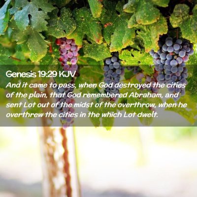 Genesis 19:29 KJV Free Bible Images