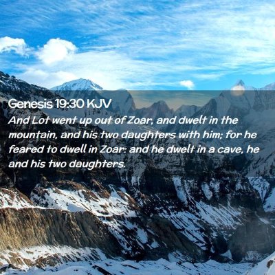 Genesis 19:30 KJV Free Bible Images