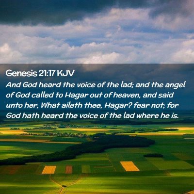 Genesis 21:17 KJV Free Bible Images