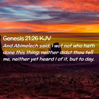 Genesis 21:26 KJV Free Bible Images